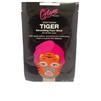 Feuchtigkeitsspendend Gesichtsmaske Glam Of Sweden Tiger (24 ml)