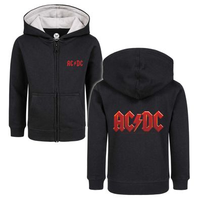 AC/ DC (Logo Multi) - Kinder Kapuzenjacke-Zipper Organic NEU