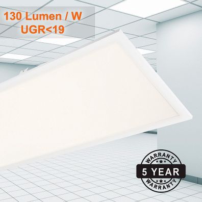 LED Einlegepanel UGR19 1195x295 40W (W) 840 Neutralweiß Camsambi dimmbar
