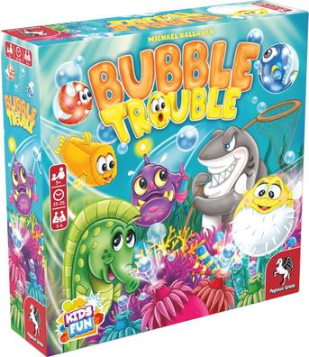 Bubble Trouble Pegasus Spiele 65502G Familienspiel Kinderspiel Spiel Game