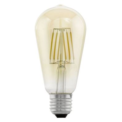 EGLO Vintage E27 LED Leuchtmittel 4W 220lm 2200K ST64 Edison Filament