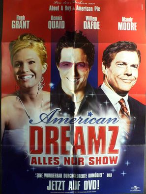 American Dreamz - Alles nur Show - Hugh Grant - Videoposter A1 84x60cm gefaltet