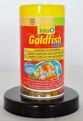 Tetra Goldfish Menu 250ml vier Futtersorten für Goldfische