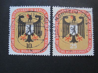 Berlin MiNr. 136-137 gestempelt (E 248)