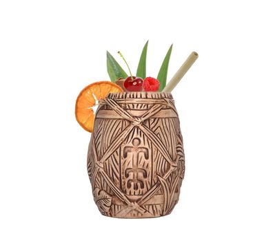 Plantation Rum Tiki Mug - Tiki Becher Tonbecher für Rumtrinker Cocktailglas tro