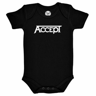 Accept (Logo)-Baby Body 100% Bio Baumwolle Organic Neu New