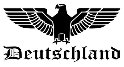 Deutscher Adler Auto Aufkleber Deutschland Heckscheibe