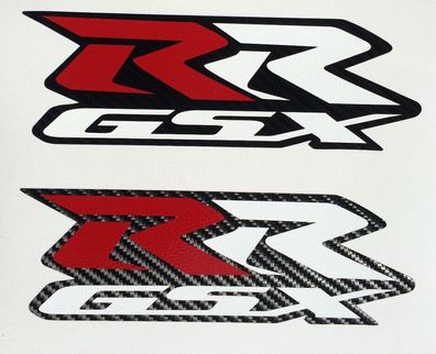 Suzuki Motorsport Emblem GSX RR 600 750 1000 in Moto-GP design Carbon Folie