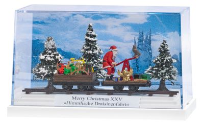 Busch 7627 Diorama: Merry Christmas XXV, H0 Modellwelten 1:87 (H0)