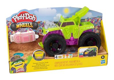 Play-Doh Wheels Mampfender Monster Truck Knete Knetpresse Bodenknete Hasbro
