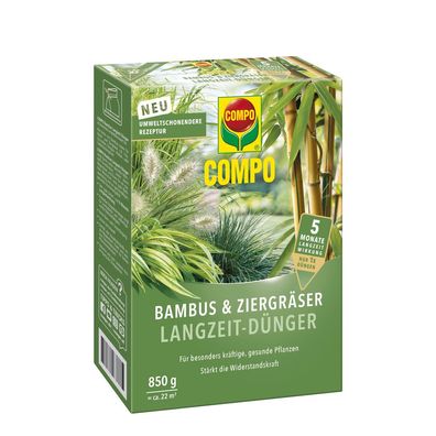 COMPO Bambus und Ziergräser Langzeit-Dünger, 850 g