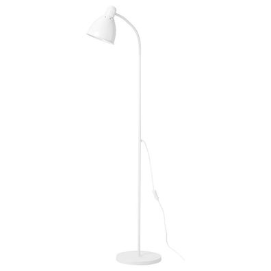 IKEA LERSTA WEIß Leseleuchte Standleuchte Lampe Leuchte aus Aluminium 131cm NEU