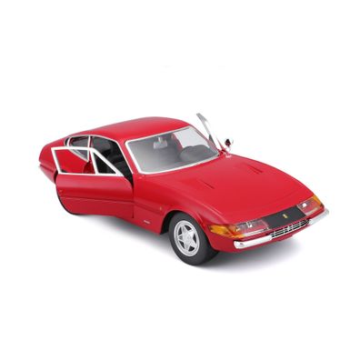 Bburago 18-26511 - Modellauto - Ferrari 365 GTB4 (rot, Maßstab 1:24) Auto Modell