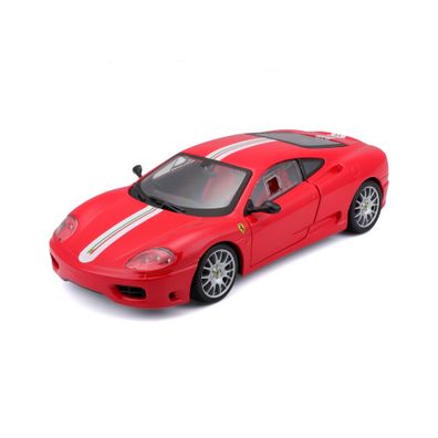 Bburago 18-26550 - Modellauto - Ferrari Challenge Stradale (rot, Maßstab 1:24)