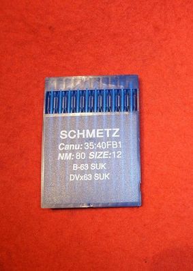 Schmetz-Rundkolbennaden, System B63 SUK, verschiedene Stärken