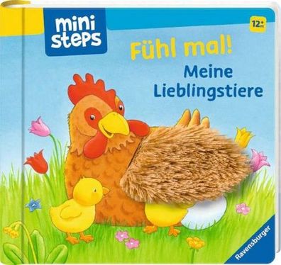 Ravensburger ministeps Kinderbuch Fühl mal! Meine Lieblingstiere