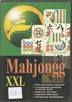Mahjongg XXL (PC) komplett mit Kurzanleitung - sehr guter Zustand