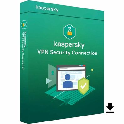 Kaspersky Secure Connection VPN 5 Geräte 1 Jahr