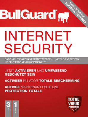 Bullguard Internet Security 1 PC, 3PC & 5 PC