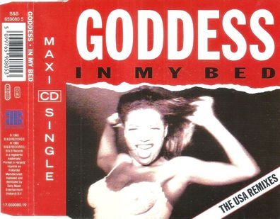 CD-Maxi: Goddess: In My Bed (The USA Remixes] (1993) B&B 659080 5
