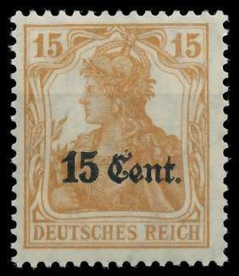 BES. 1WK ETAPPE WEST Nr 5 ungebraucht X45A55A