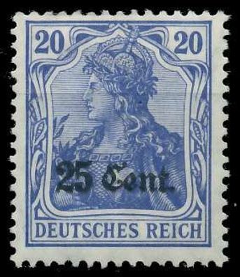 BES. 1WK ETAPPE WEST Nr 6aI ungebraucht X45A5BE