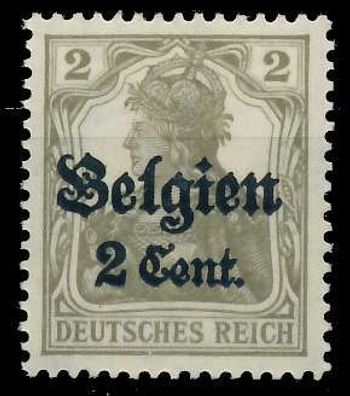 BES. 1WK Landespost Belgien Nr 10 postfrisch X45A8DE