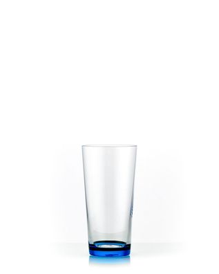Bohemia Longdrinks Wassergläser Kristallglas Bohemia Jive blau 400 ml 6er Set
