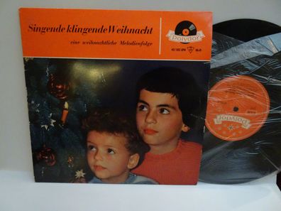10" LP Vinyl Polydor 45182LPH Singende klingende Weihnacht Franz Josef Breuer