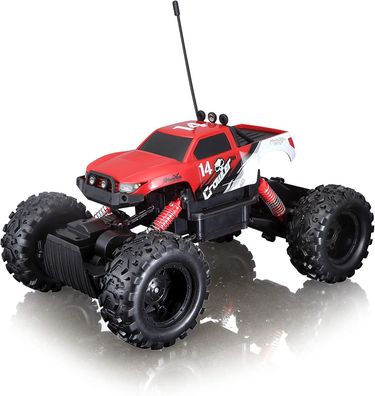 Maisto Tech 81152- Ferngesteuertes Auto - Rock Crawler (rot, 32cm) Spielzeugauto