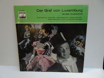 10" LP Vinyl Electrola 60042 Der Graf von Luxemburg Rudolf Schock Erika Köth