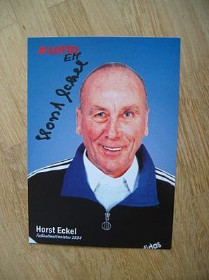 1. FC Kaiserslautern Weltmeister 1954 Legende Horst Eckel handsigniertes Autogramm!!!