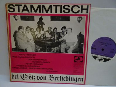 10" LP Marcato Stammtisch bei Götz von Berlichingen Otto Höpfner Willy Millowitsch...
