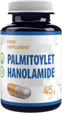 Hepatica Palmitoylethanolamide PEA 400mg 90 Vegane Kapseln