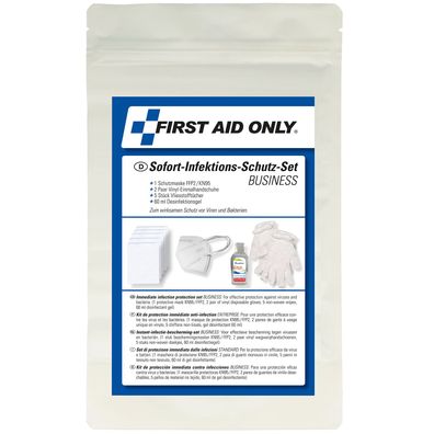 Mundschutz FFP2 Set Desinfektionsgel Hygienemaske Handschuhe Maske medizinisch