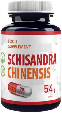 Hepatica Schisandra Chinensis 500mg 90 Vegane Kapseln