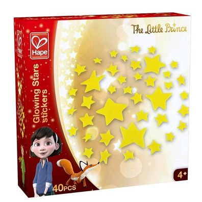Hape 824775 The little Prince Der Kleine Prinz 40 leuchtende Sterne Sticker