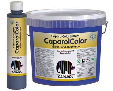 12,98€/1l) Caparol CaparolColor Vollton & Abtönfarbe innen/ außen 5 L Farbwahl
