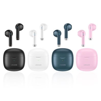 USAMS TWS Kopfhörer Bluetooth 5.0 In-Ear Ohrhörer Headset Touch Control mit Ladebox