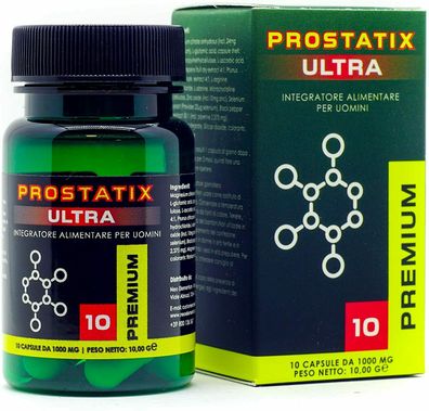 Prostatix Ultra - 10 Kapseln - Blitzversand