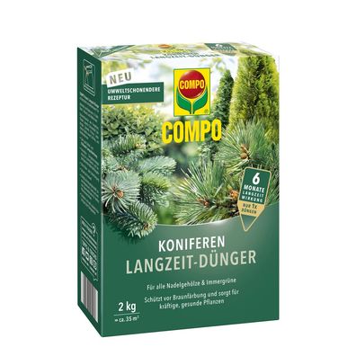 COMPO Koniferen Langzeit-Dünger neu, 2 kg