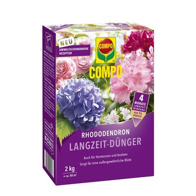 COMPO Rhododendron Langzeit-Dünger neu, 2 kg