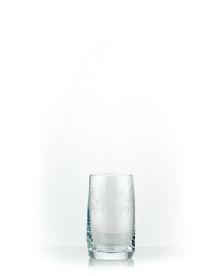 Longdrinks Wassergläser Ideal Kristallglas Gravur 380 ml 6er Set