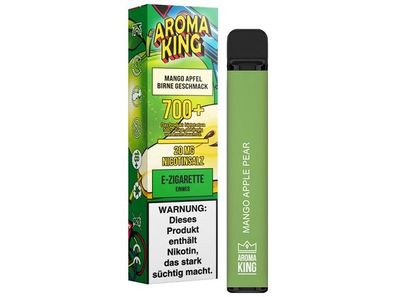 Aroma King mit Nikotin - Einweg E-Zigarette ca. 700 Züge