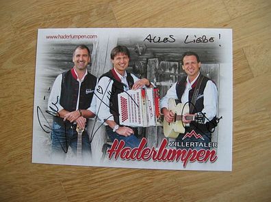 Grand Prix Sieger Zillertaler Haderlumpen - handsignierte Autogramme!!!