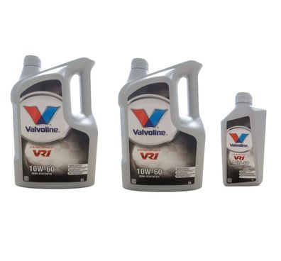 1L + 10L 11 Liter Valvoline VR1 RACING Motoröl Öl - SAE 10W-60 Oil 10W60