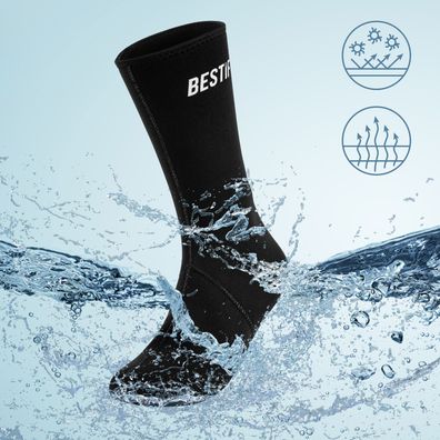 Waterproof B1 Neopren Socken mit langem Schaft 