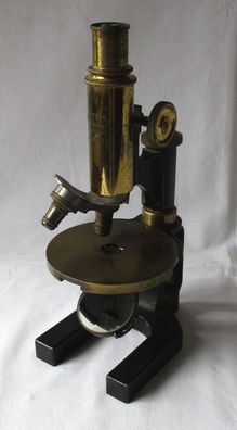 Carl Zeiss Jena Labormikroskop Nr. 53574 Franz Hugershoff Leipzig 1911 (153382)