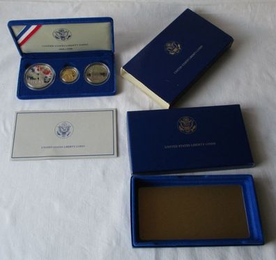 5 Dollar Gold Münze United States Liberty Coins 1986 Proof Set PP (129659)