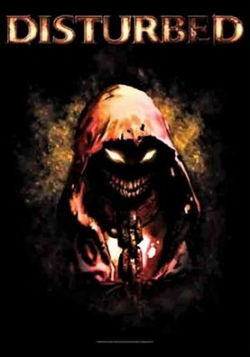Disturbed Reaper Posterfahne Flagge, Fahne Poster NEU & Official